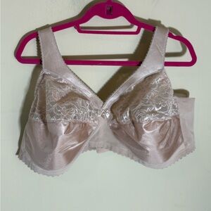 Glamorise MagicLift Original Support Wire-Free Bra Blush Sz 54 B